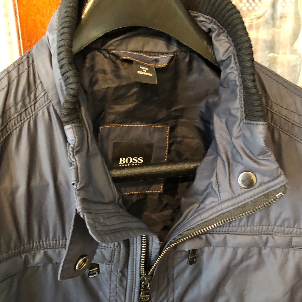 BOSS Men's Dark Lightweight Jacket